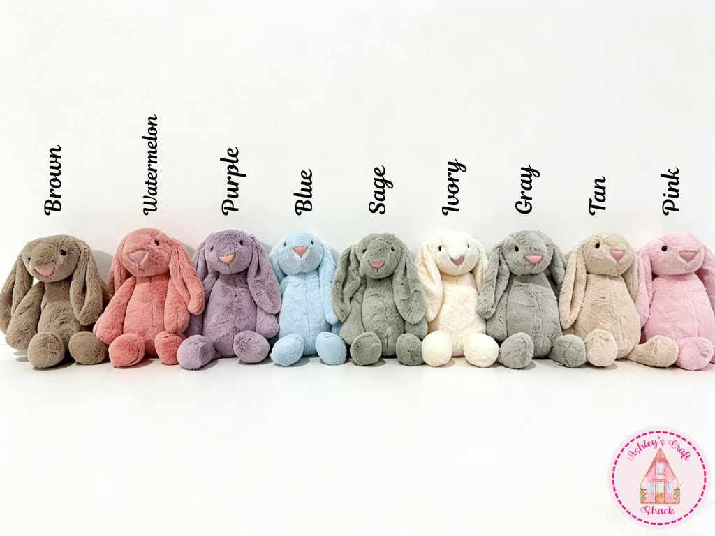 Custom Embroidered Bunny