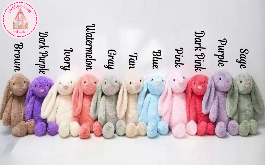 Custom Embroidered Bunny