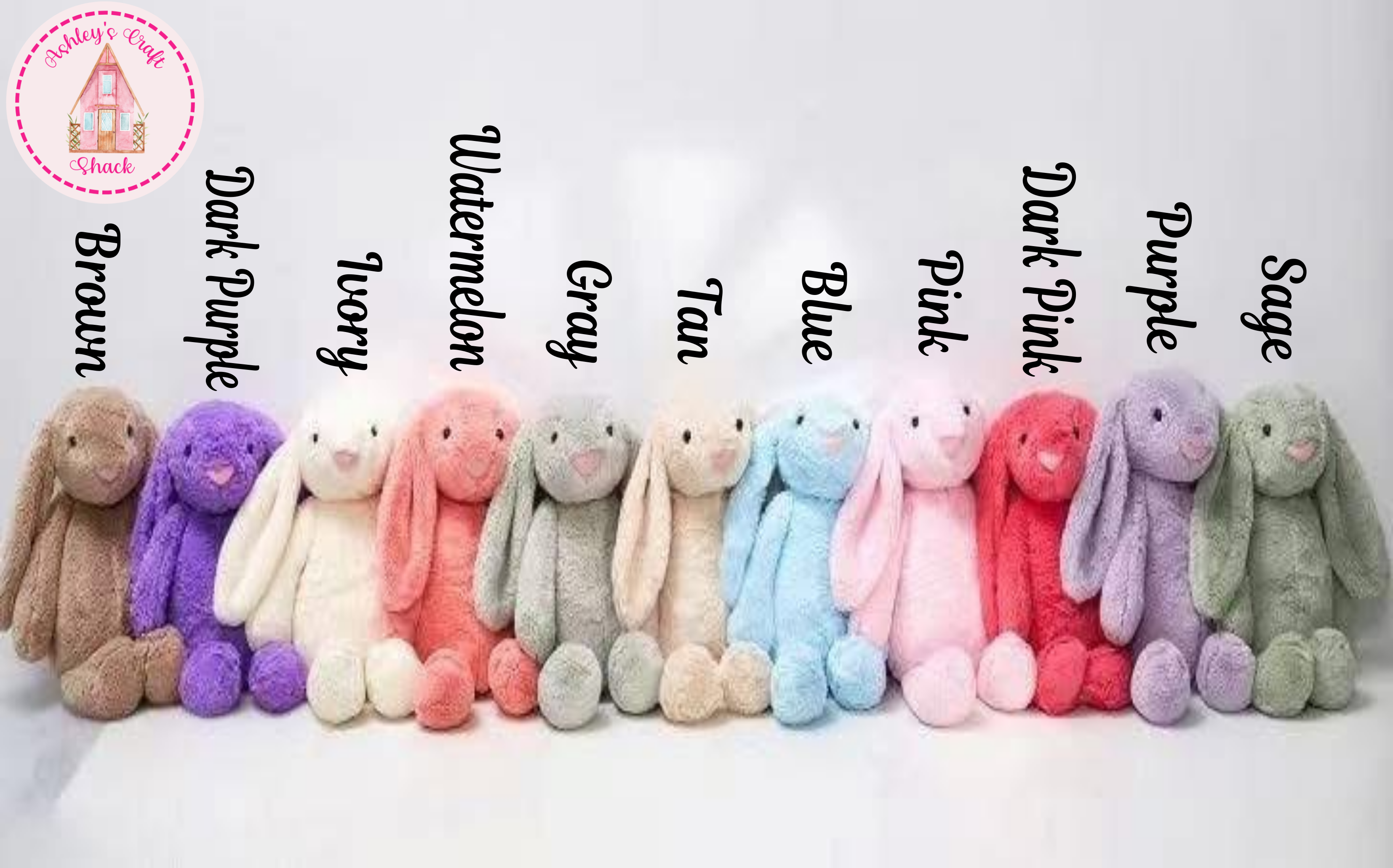 Custom Embroidered Bunny