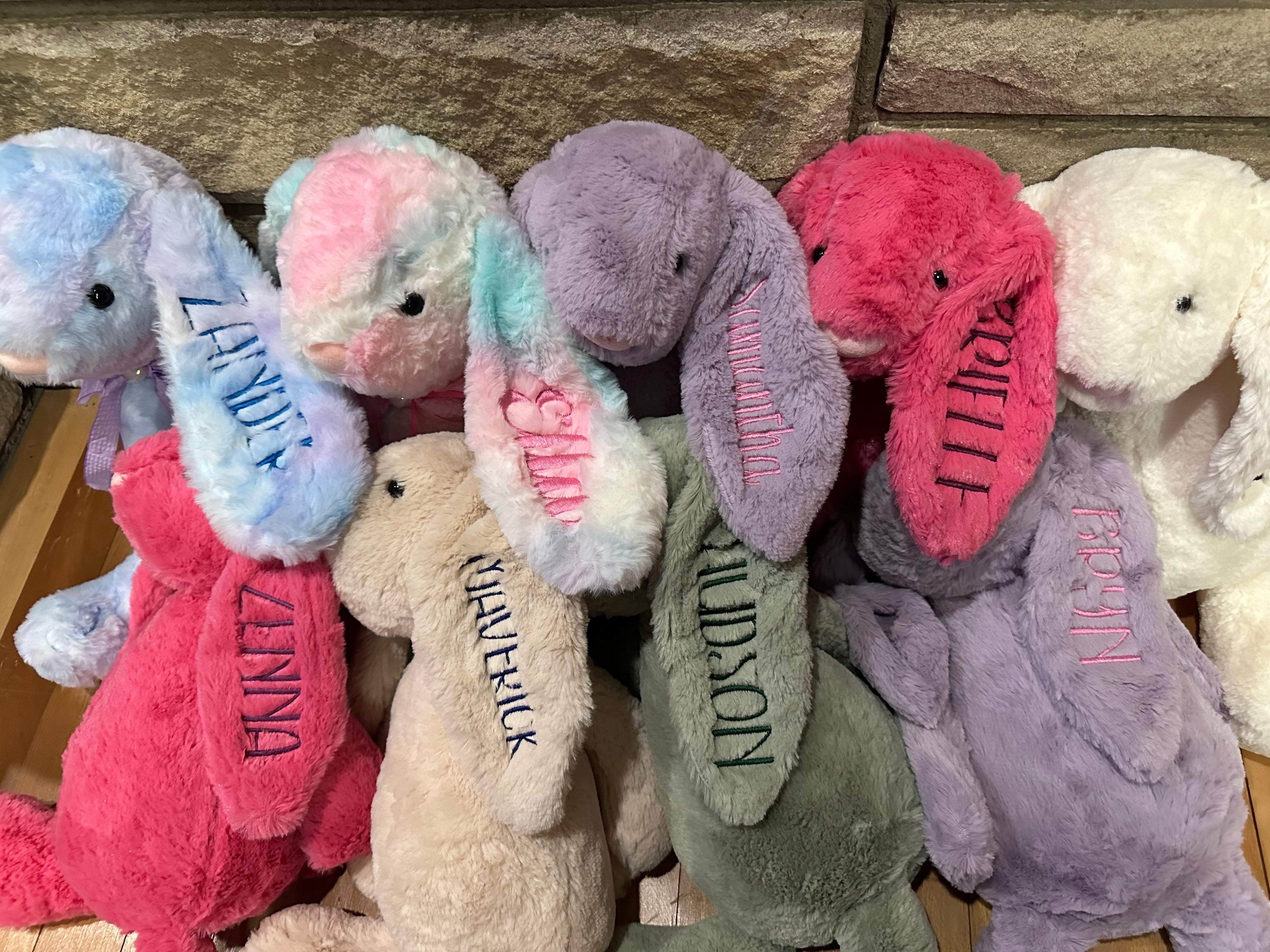 Custom Embroidered Bunny