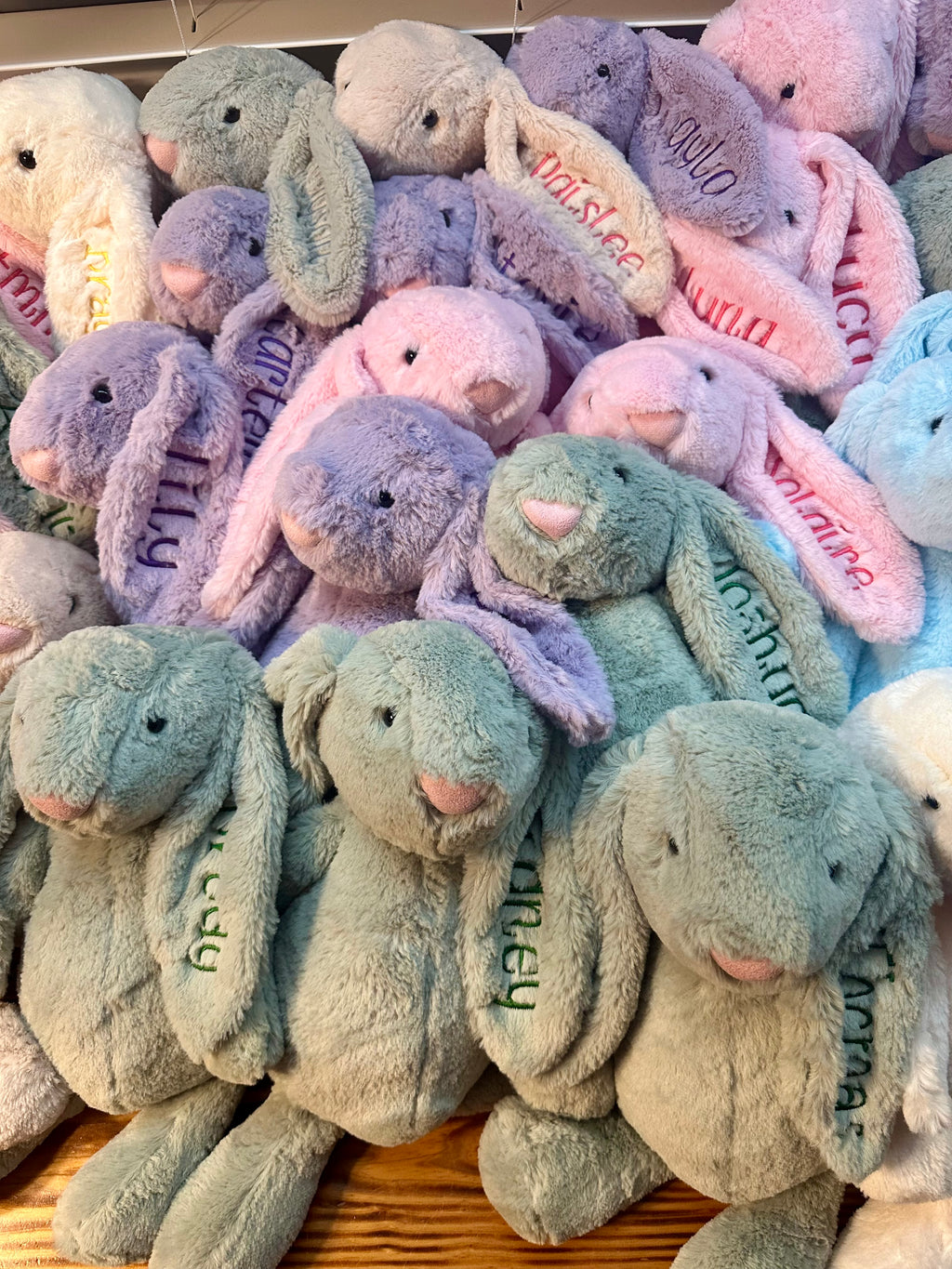 Custom Embroidered Bunny