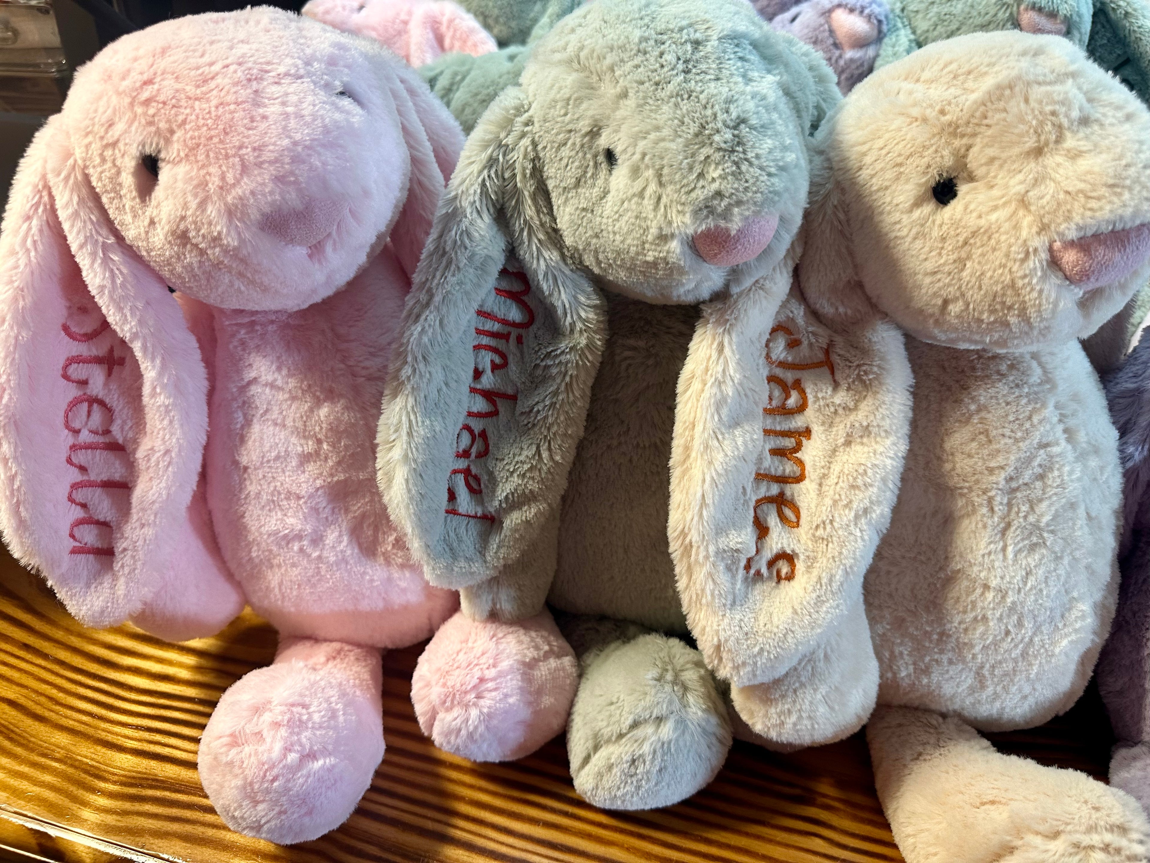 Custom Embroidered Bunny