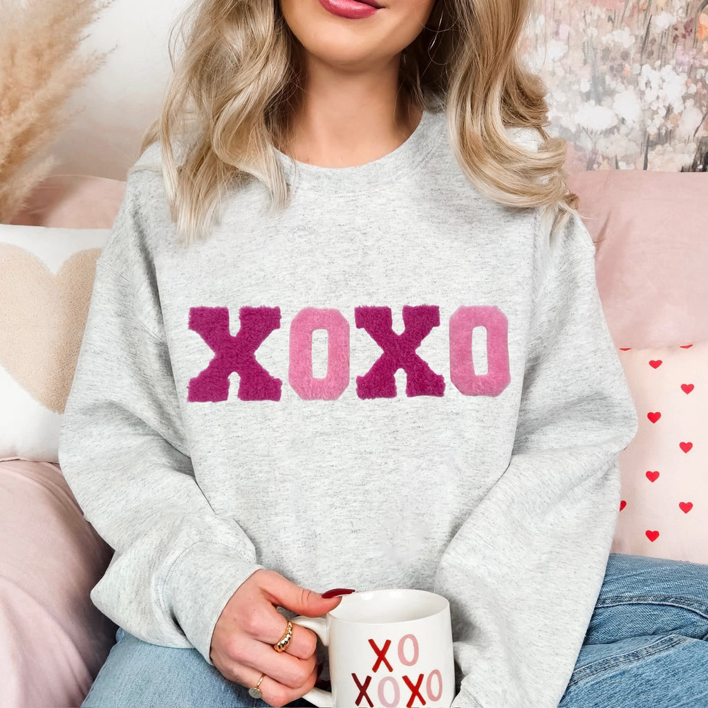 Fuzzy XOXO Sweatshirt