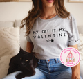 My Cat is my Valentine Tee