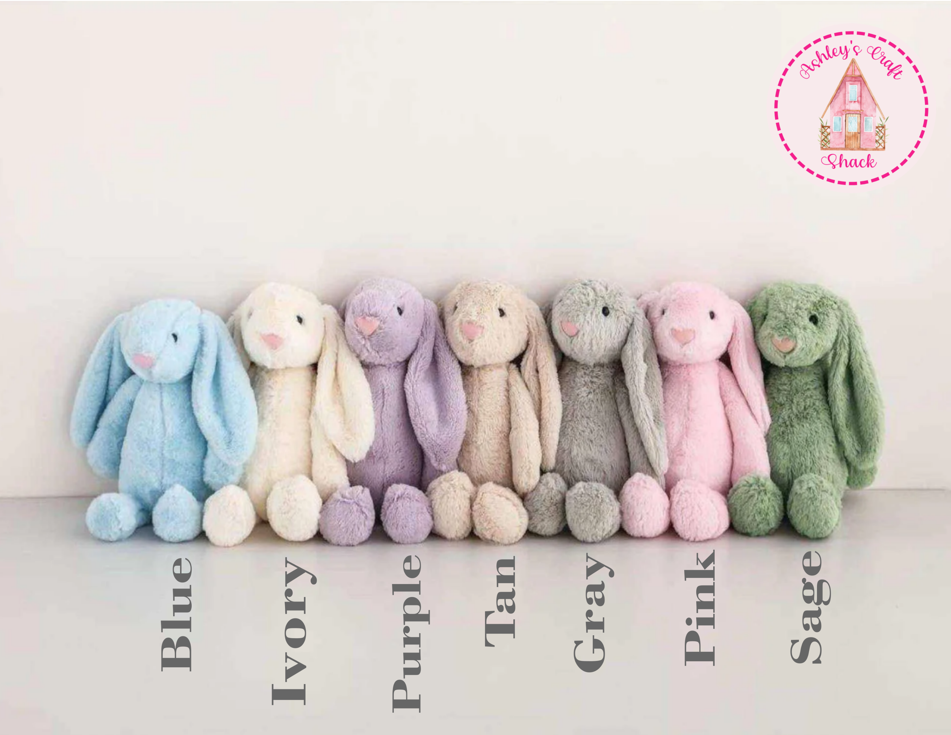 Custom Embroidered Bunny